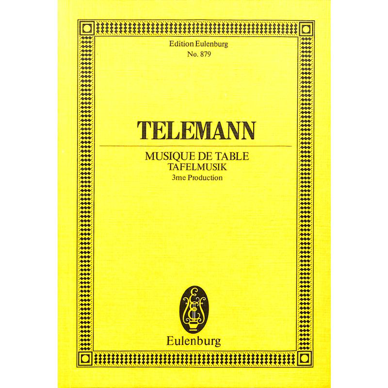 Titelbild für ETP 879 - SUITE TAFELMUSIK