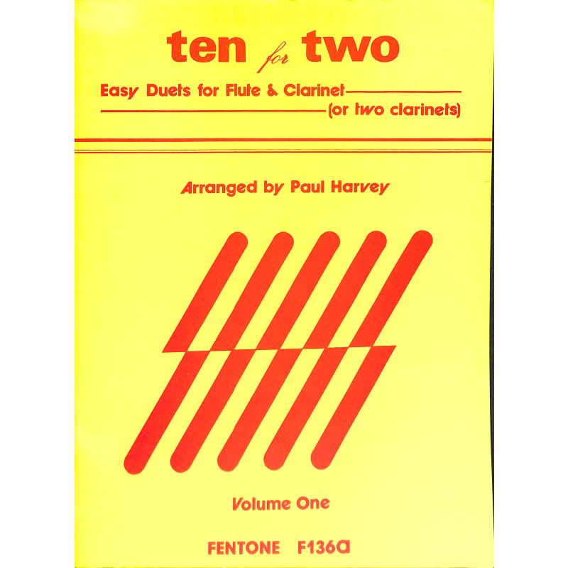 Titelbild für FENTONE  136A - Ten for two 1 - easy duets
