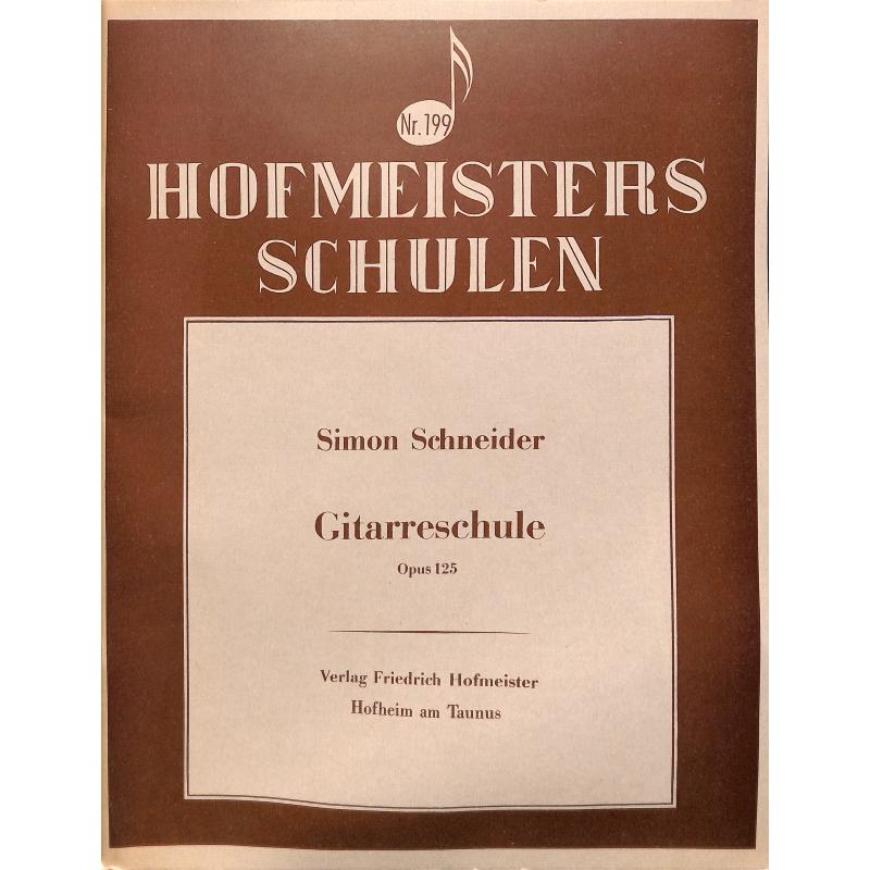 Notenbild für FH 199 - GITARRESCHULE