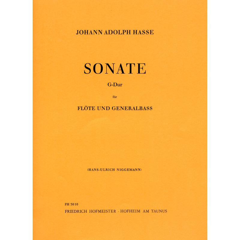 Titelbild für FH 3010 - SONATE G-DUR