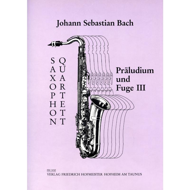 Titelbild für FH 3152 - PRAELUDIUM + FUGE 3 BWV 555