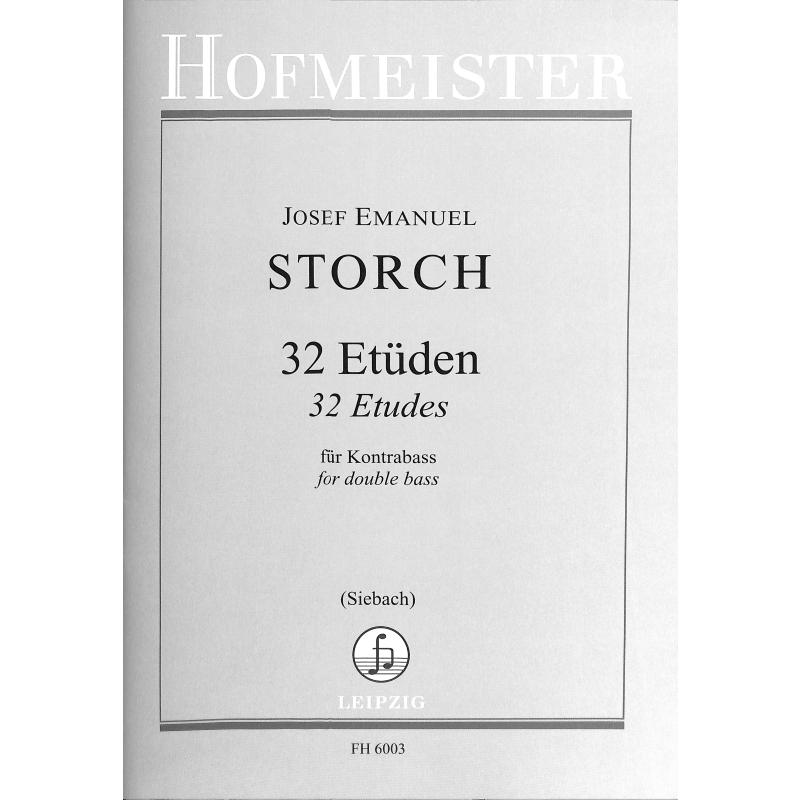 Notenbild für FH 6003 - 32 ETUEDEN