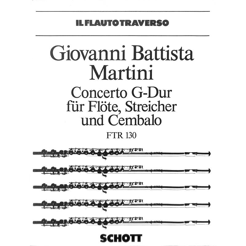 Titelbild für FTR 130 - KONZERT G-DUR - FL ORCH