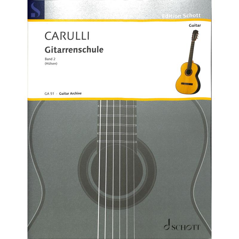 Titelbild für GA 51 - GITARREN SCHULE 2