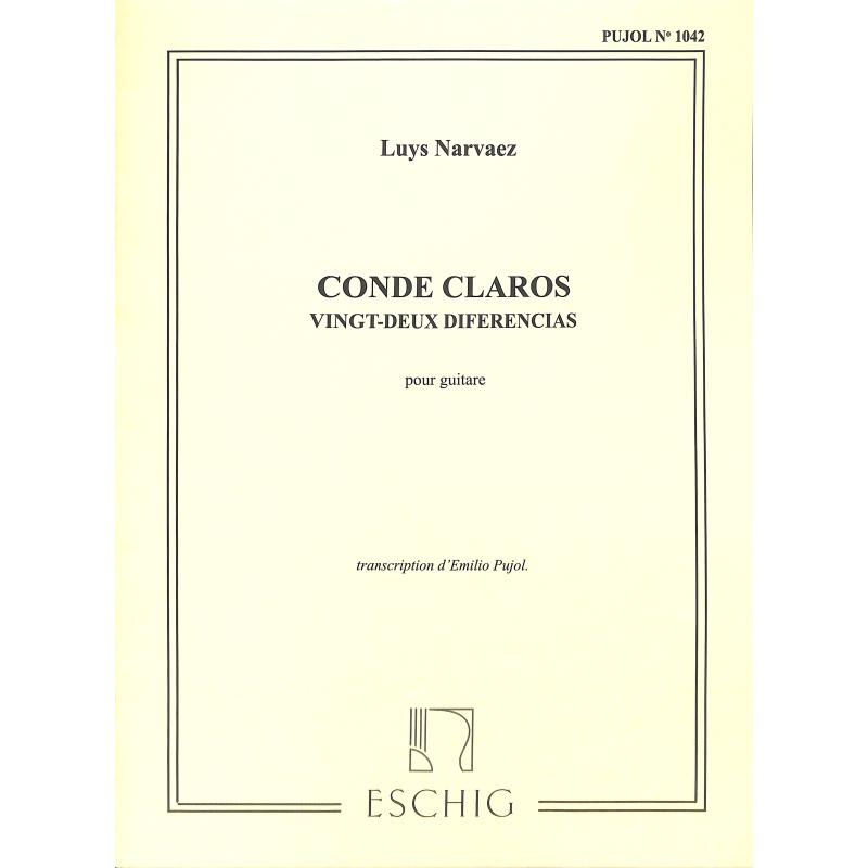 Titelbild für ME 6872 - CONDE CLAROS
