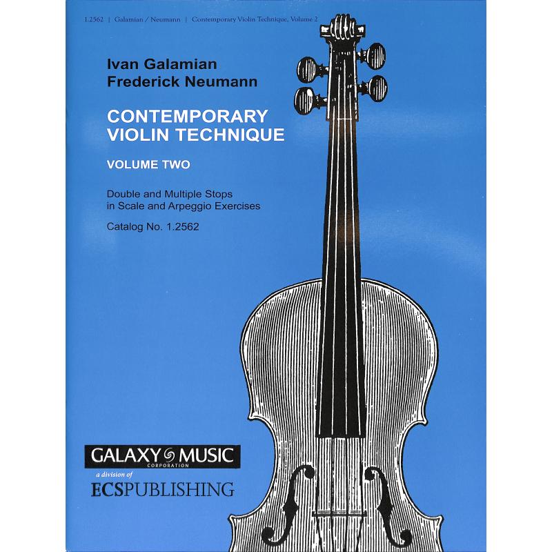 Titelbild für ECS 12562 - Contemporary violin technique 2