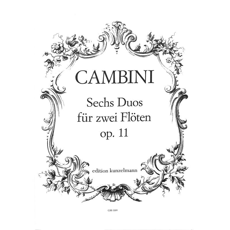 Titelbild für GM 1109 - 6 DUETTE