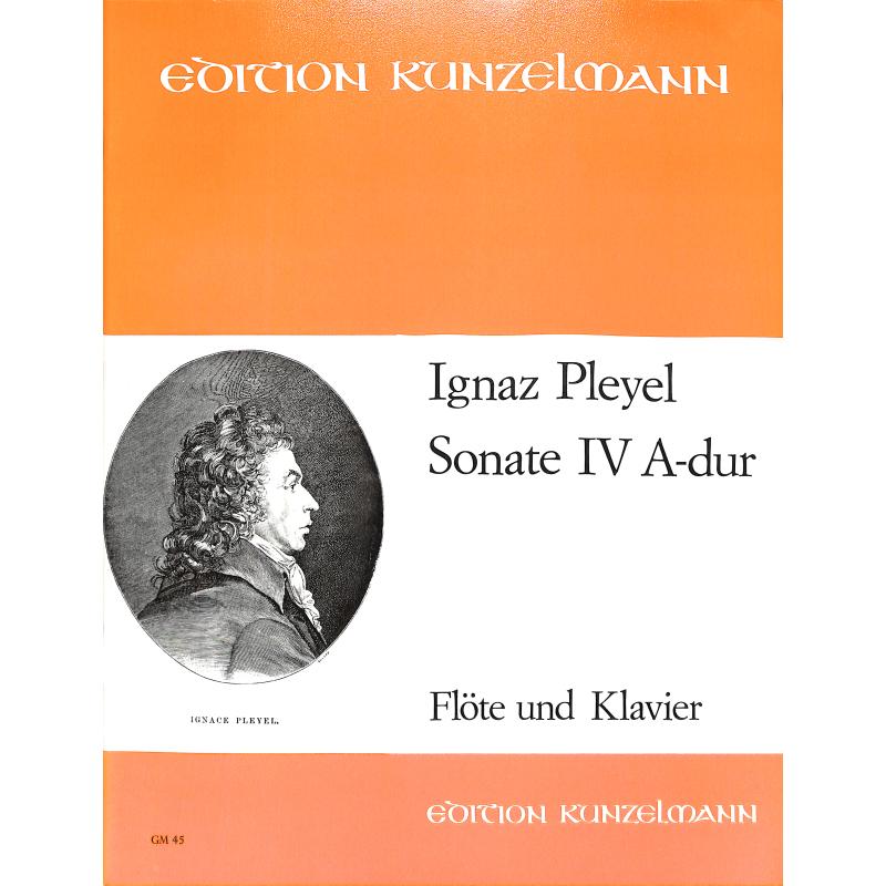 Titelbild für GM 45 - SONATE 4 A-DUR