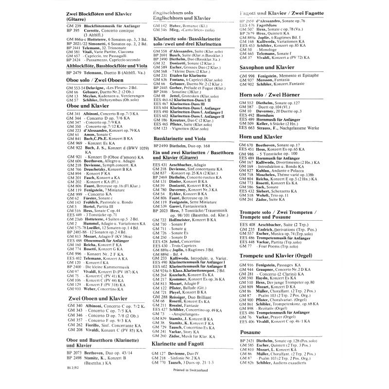 Notenbild für GM 46 - SONATE 6 D-DUR