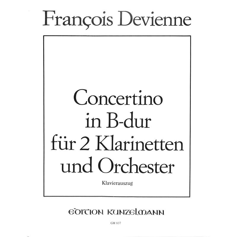 Titelbild für GM 837 - CONCERTINO B-DUR OP 25