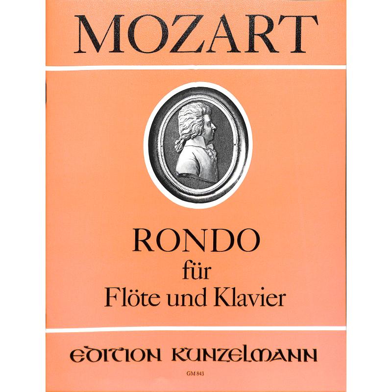 Titelbild für GM 843 - RONDO D-DUR KV 373