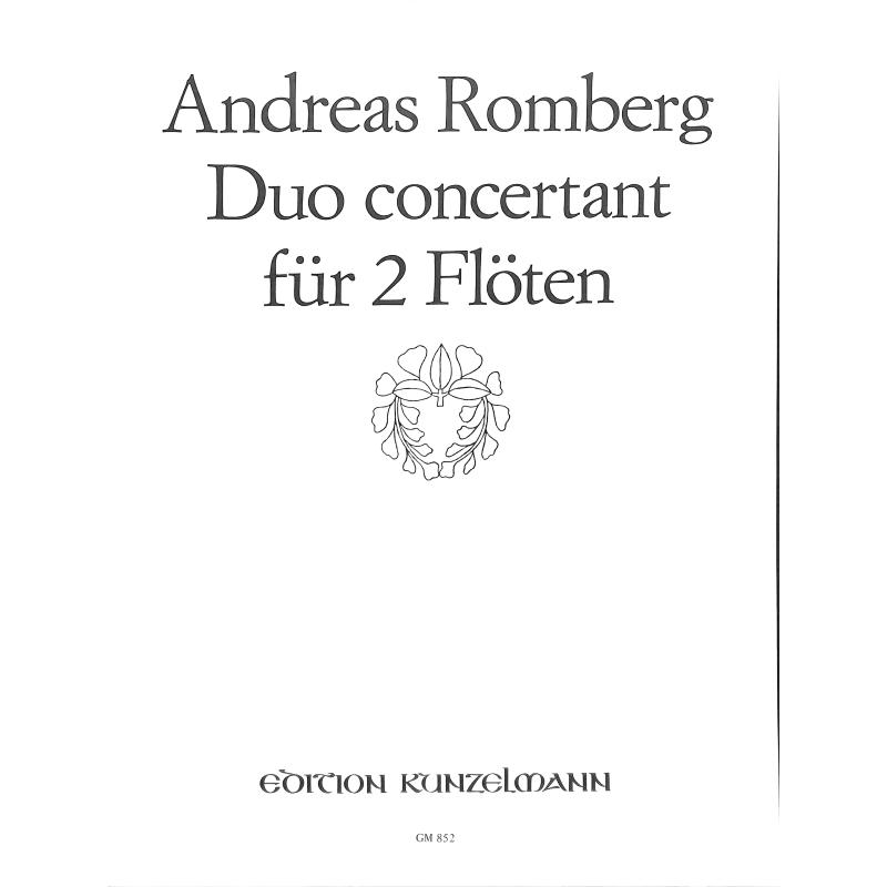 Titelbild für GM 852 - DUO CONCERTANT