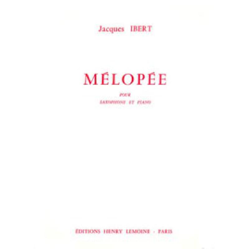 Titelbild für LEMOINE 24444 - MELOPEE
