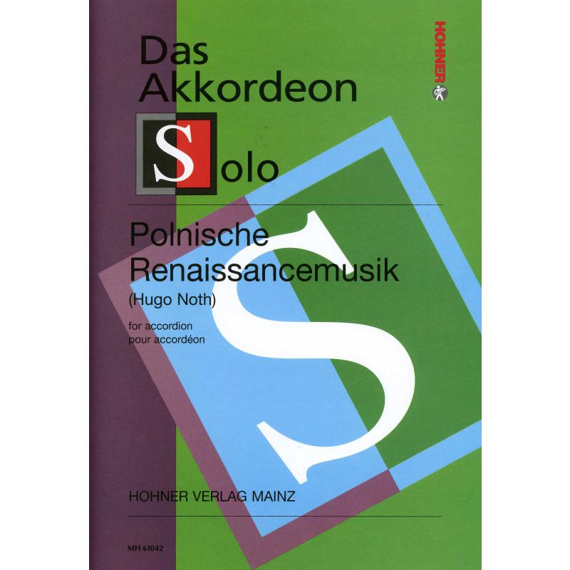 Titelbild für MHV 61042 - POLNISCHE RENAISSANCEMUSIK
