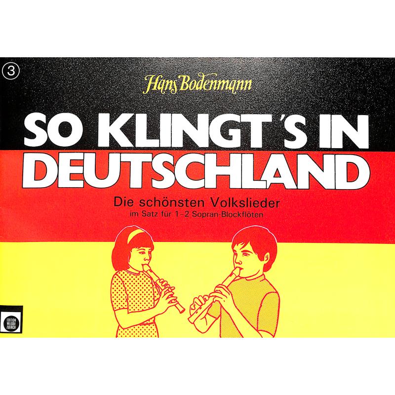 Titelbild für EMZ 2107289 - SO KLINGT'S IN DEUTSCHLAND 3