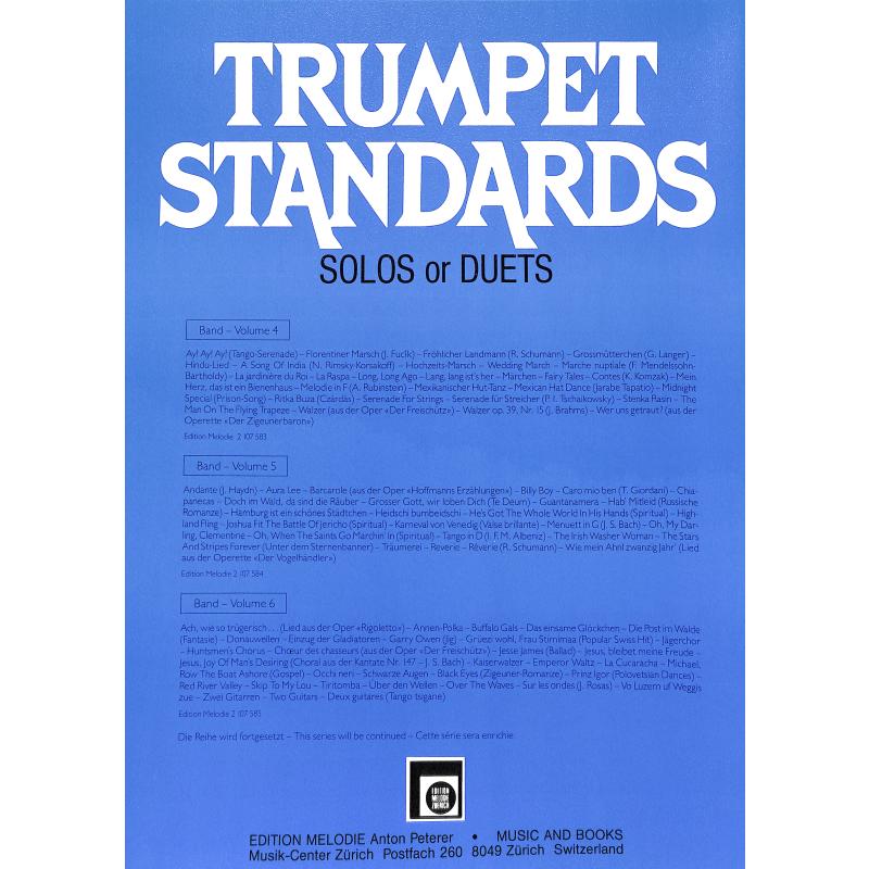 Notenbild für EMZ 2107679 - TRUMPET STANDARDS 7