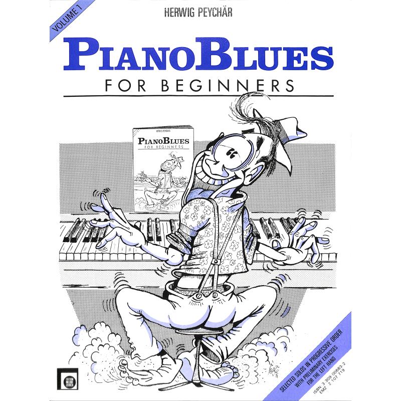Titelbild für EMZ 2107719 - PIANO BLUES FOR BEGINNERS 1