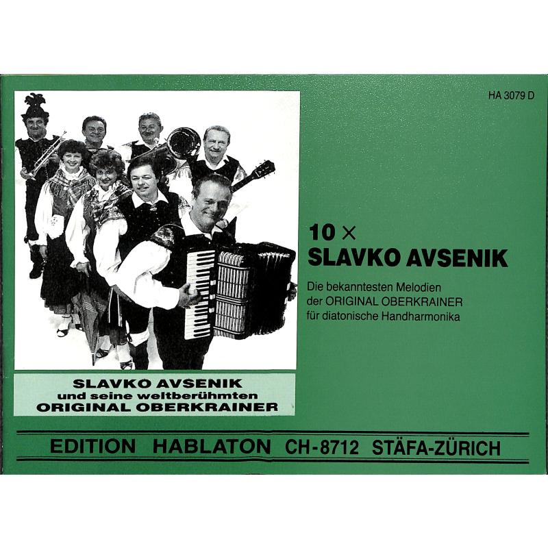 Titelbild für HABLATON 3079D - 10 X SLAVKO AVSENIK 1