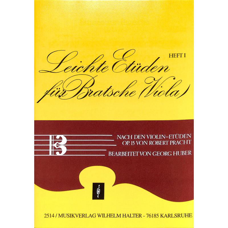 Titelbild für HAL 2514 - LEICHTE ETUEDEN 1