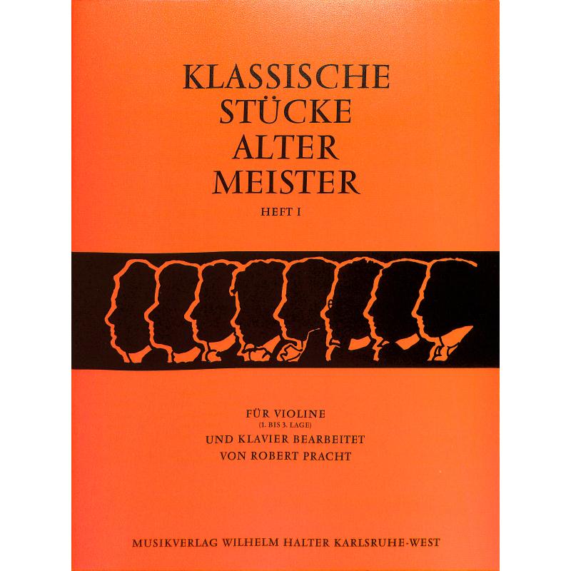 Titelbild für HAL 298 - KLASSISCHE STUECKE ALTER MEISTER 1