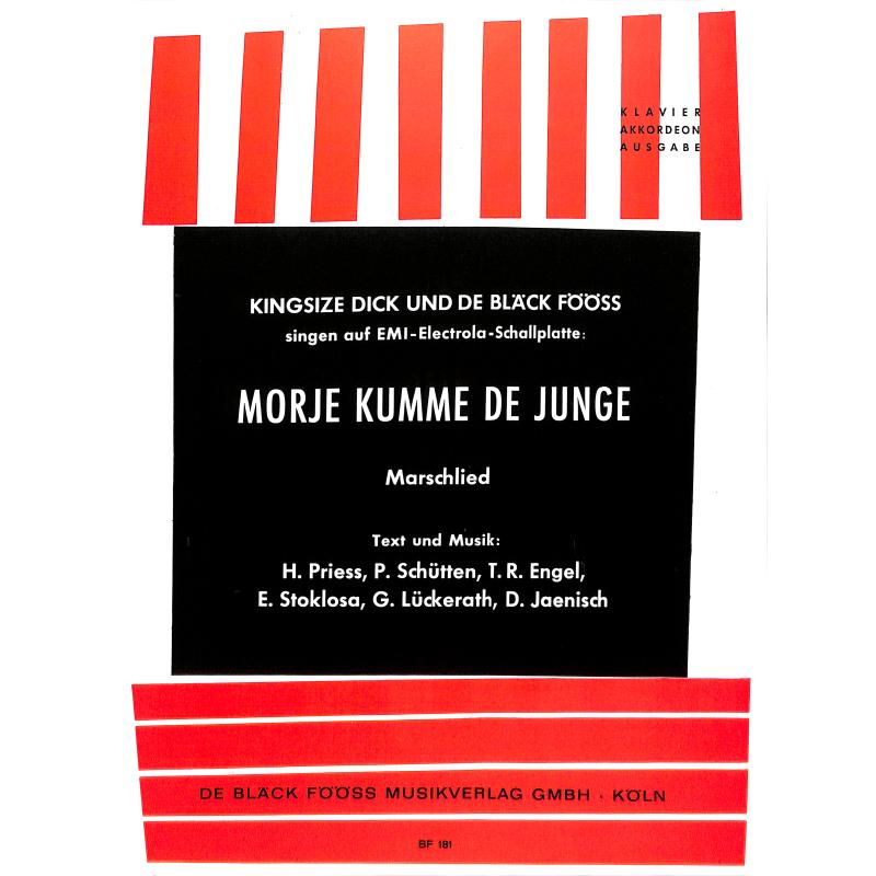 Titelbild für HGBF 181 - MORJE KUMME DE JUNGE