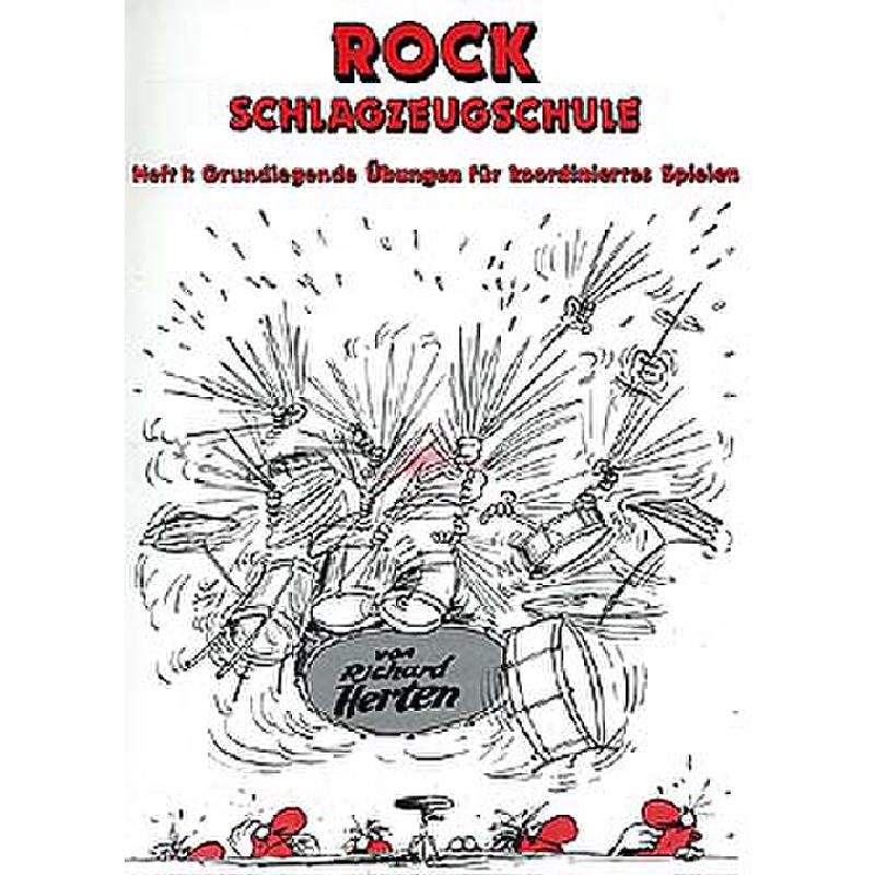 Titelbild für HG 1420 - Rock Schlagzeugschule
