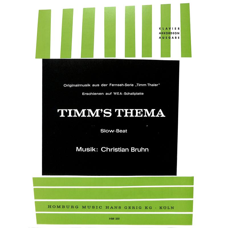 Titelbild für HGHM 251 - TIMM THALER THEMA