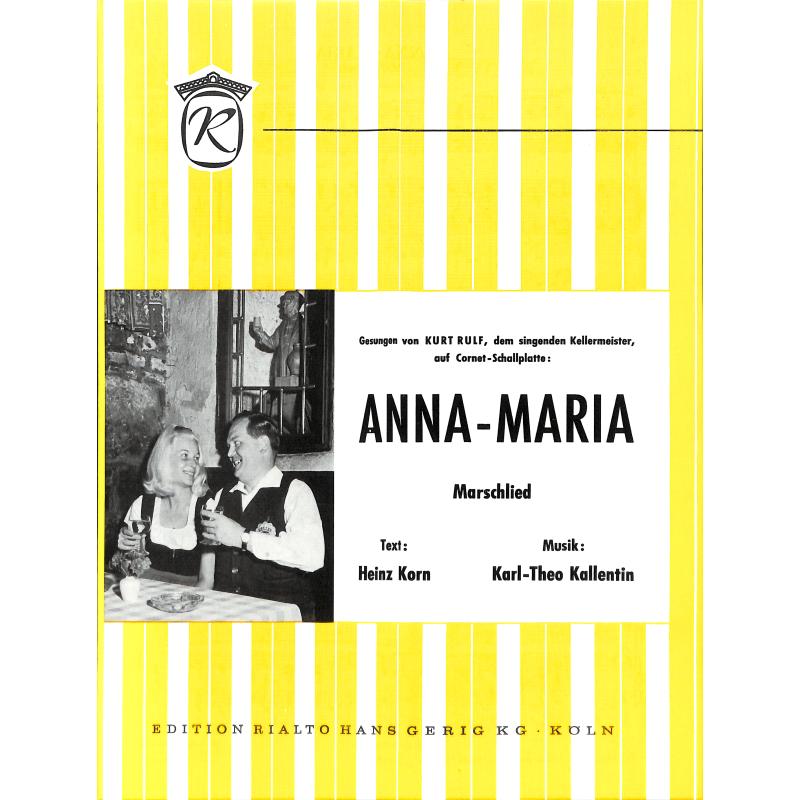 Titelbild für HGR 1427 - ANNA MARIA
