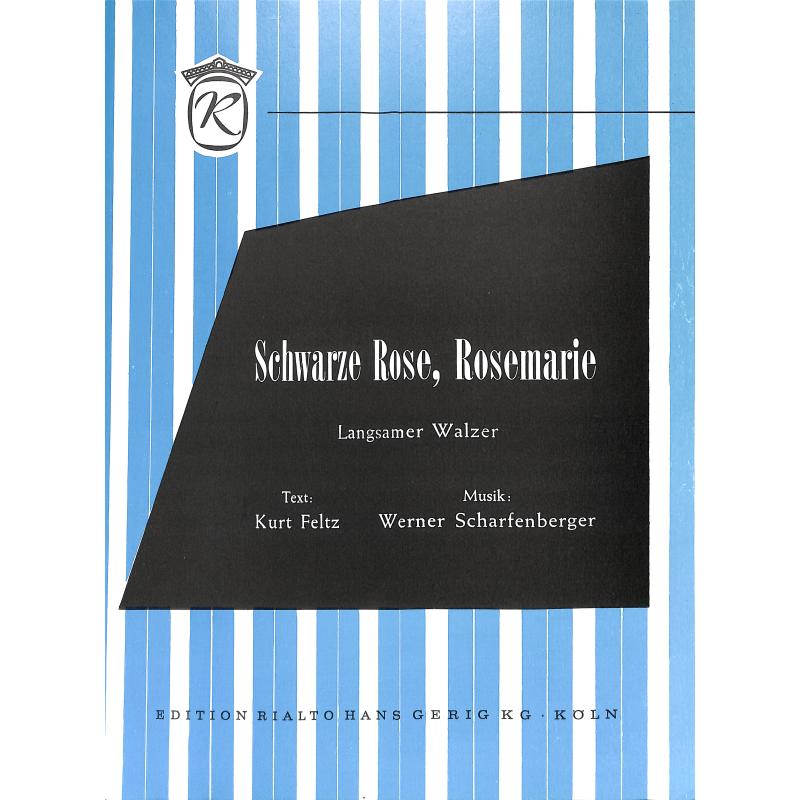 Titelbild für HGR 561 - SCHWARZE ROSE ROSEMARIE