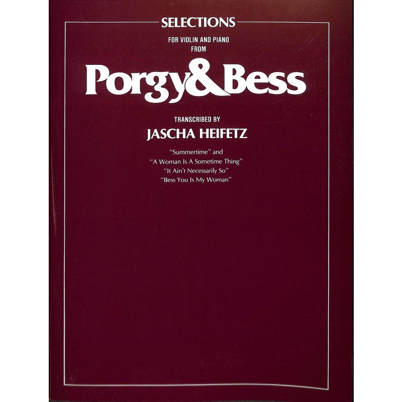 Titelbild für ISBN 0-571-53085-0 - PORGY + BESS - TRANSCRIPTIONS