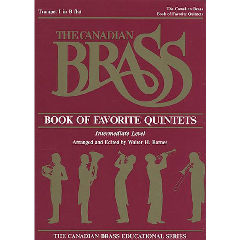 Titelbild für HL 50488966 - BOOK OF FAVORITE QUINTETS (BLEC