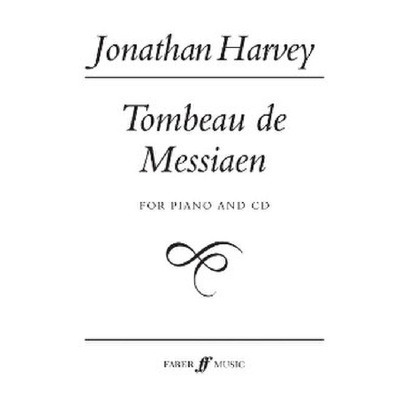 Titelbild für ISBN 0-571-51626-2 - TOMBEAU DE MESSIAEN