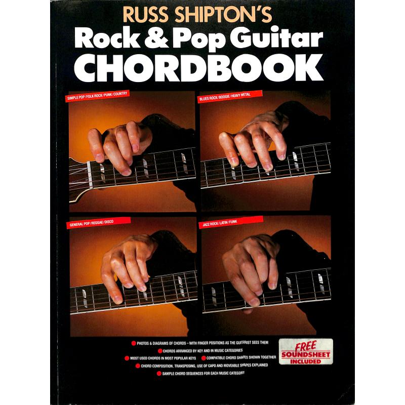 Titelbild für IM 16479 - ROCK + POP GUITAR CHORDBOOK