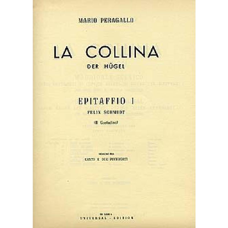 Titelbild für UE 12000B - LA COLLINA - CONTADINO