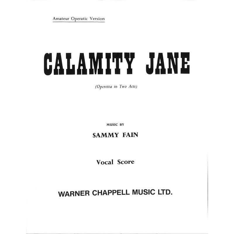 Titelbild für ISBN 0-571-52792-2 - CALAMITY JANE
