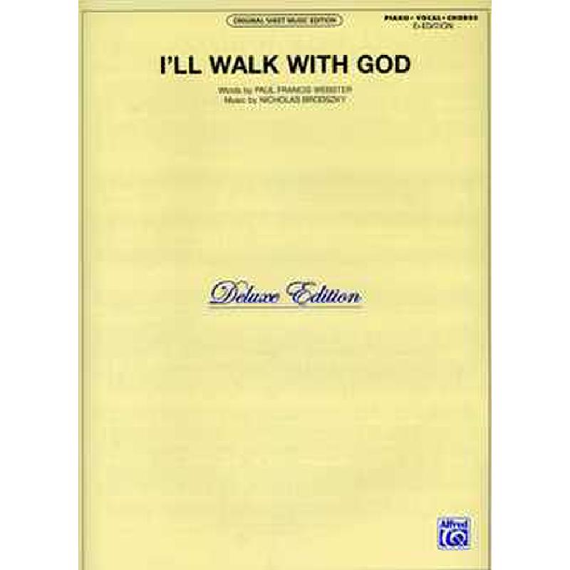 Titelbild für VS 2753 - I'LL WALK WITH GOD