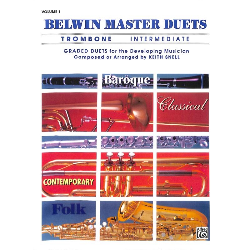 Titelbild für EL 03289 - BELWIN MASTER DUETS 1 - INTERMEDIATE