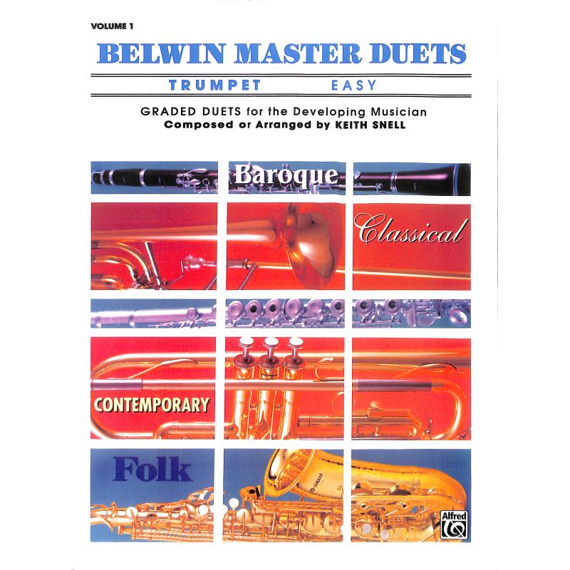 Titelbild für EL 03228 - BELWIN MASTER DUETS 1 - EASY
