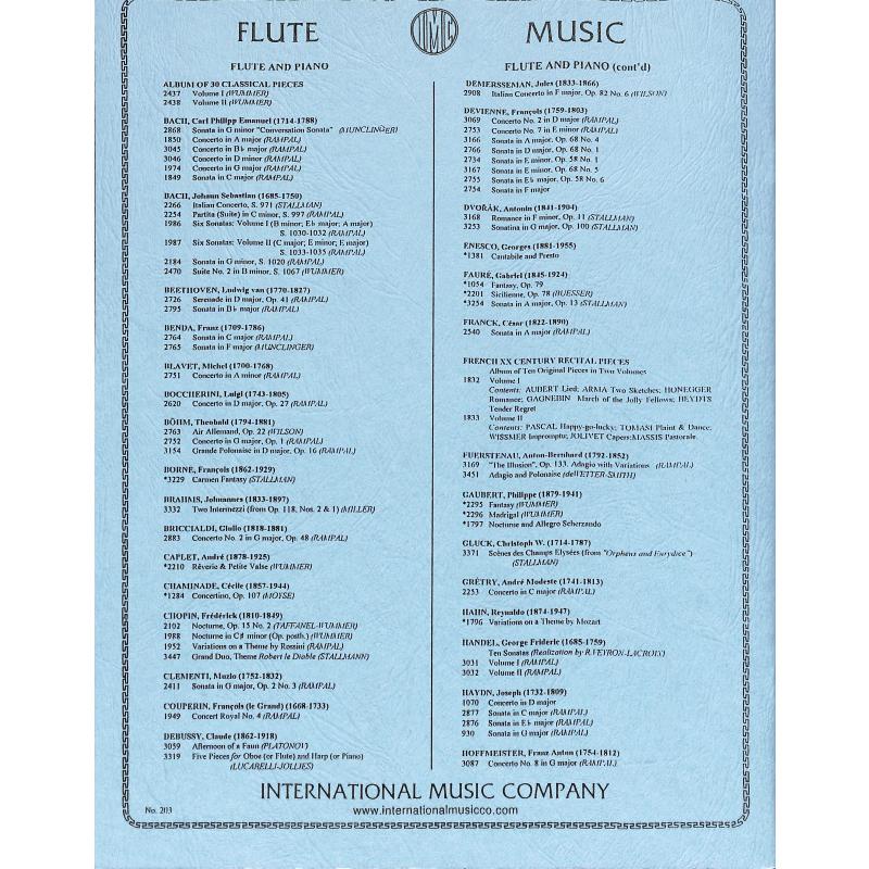 Notenbild für IMC 1626 - 18 ETUEDEN