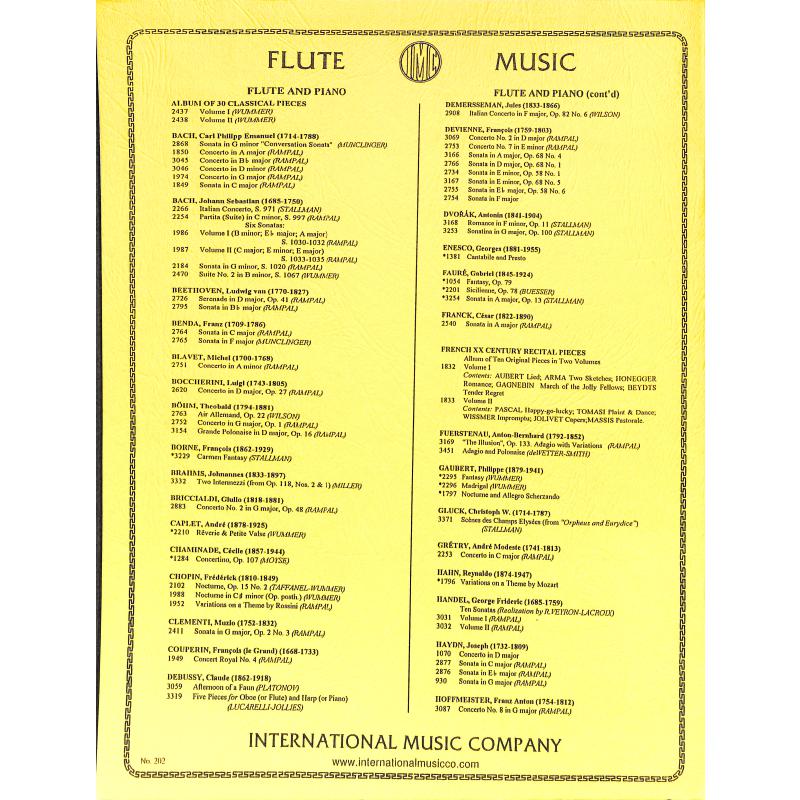 Notenbild für IMC 2872 - 6 TRIOS 2