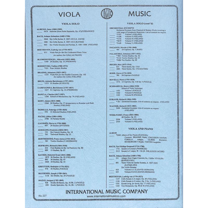 Notenbild für IMC 3081 - 6 SUITEN BWV 1007-1012 (VC)