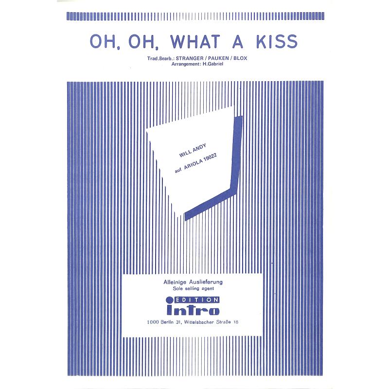 Titelbild für INTRO 1611111 - OH OH WHAT A KISS