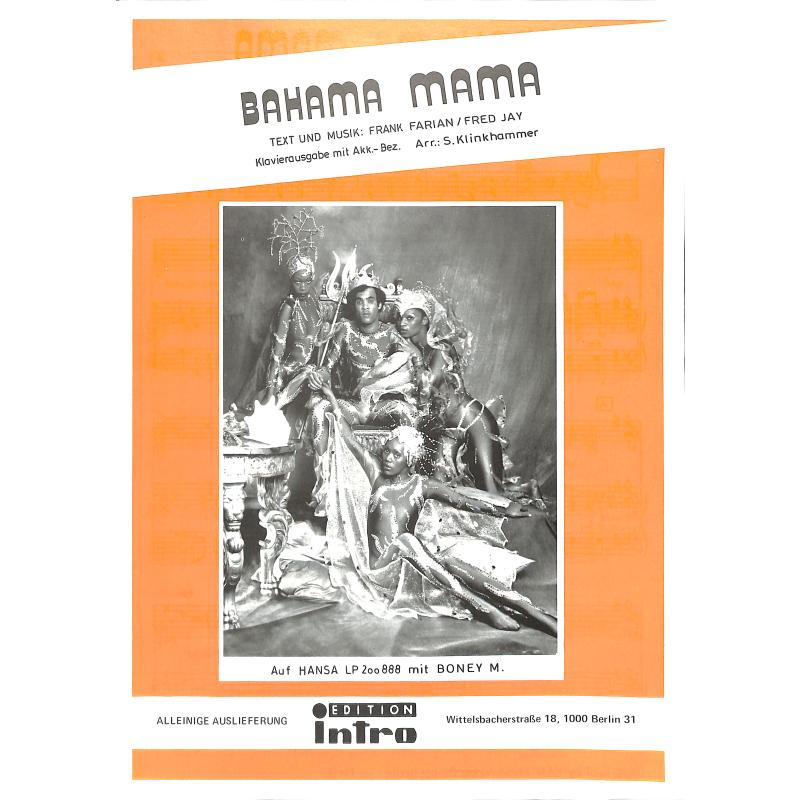 Titelbild für INTRO 341111 - BAHAMA MAMA