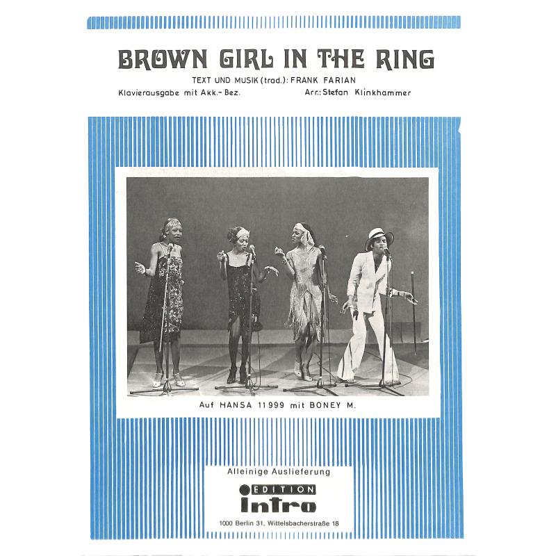 Titelbild für INTRO 343111 - BROWN GIRL IN THE RING