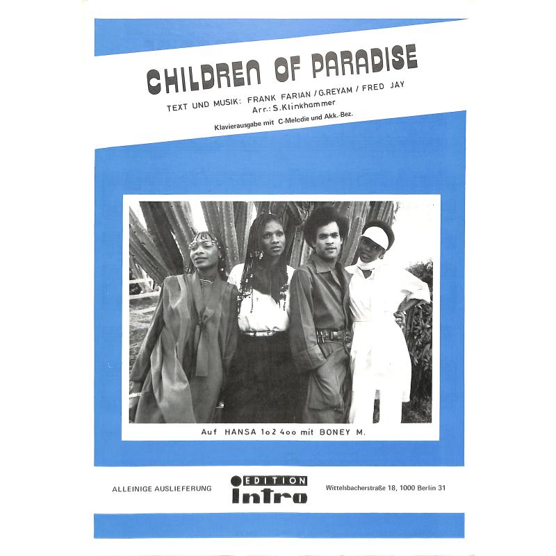 Titelbild für INTRO 344111 - CHILDREN OF PARADISE