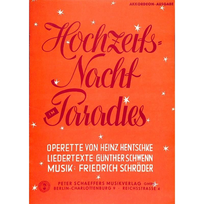 Titelbild für INTRO 4320113 - HOCHZEITSNACHT IM PARADIES POTPOURRI