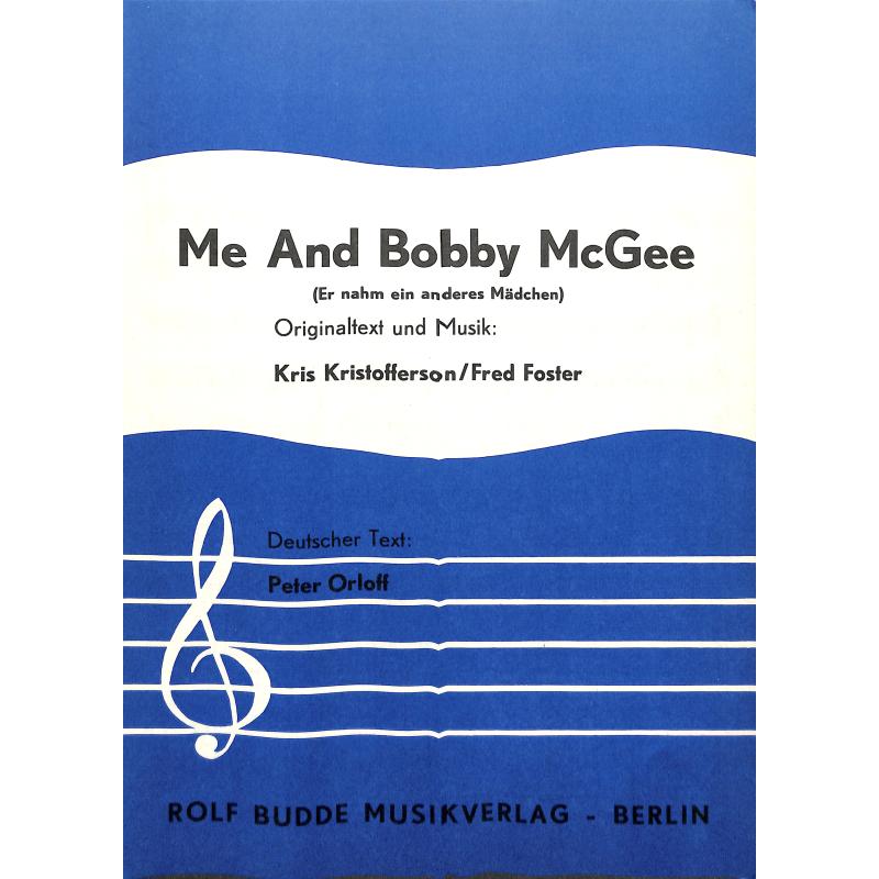 Titelbild für INTRO 5581111 - ME AND BOBBY MCGEE