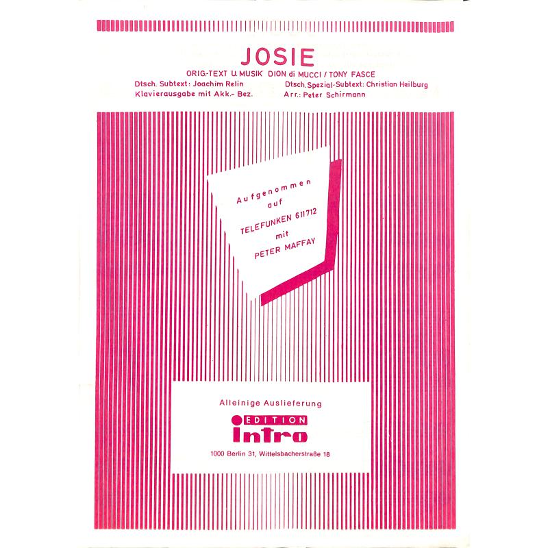 Titelbild für INTRO 75155111 - JOSIE