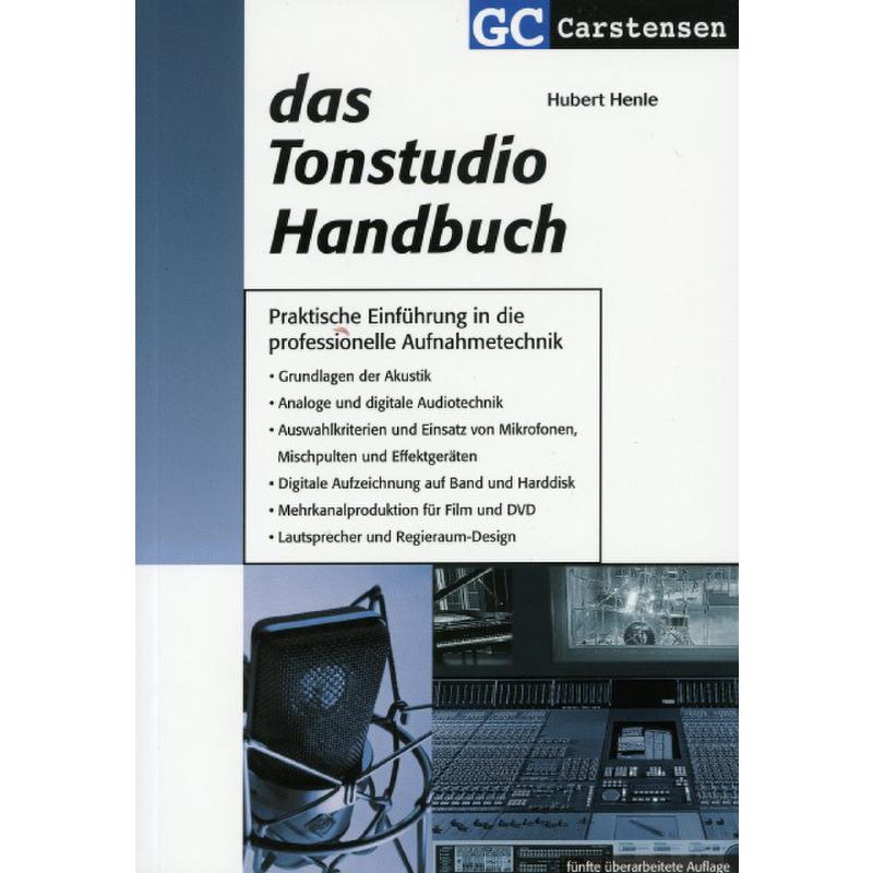 Titelbild für ISBN 3-910098-19-3 - DAS TONSTUDIO HANDBUCH