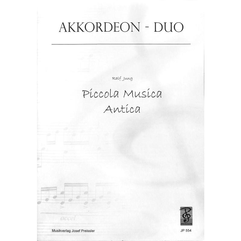 Titelbild für JP 554 - PICCOLA MUSICA ANTICA